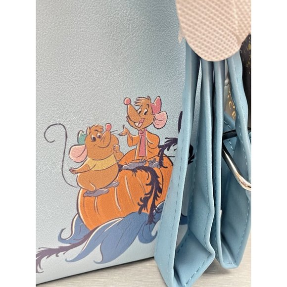 Loungefly Disney  Princess Cinderella Ball Gown Mini Backpack NWT main image 9